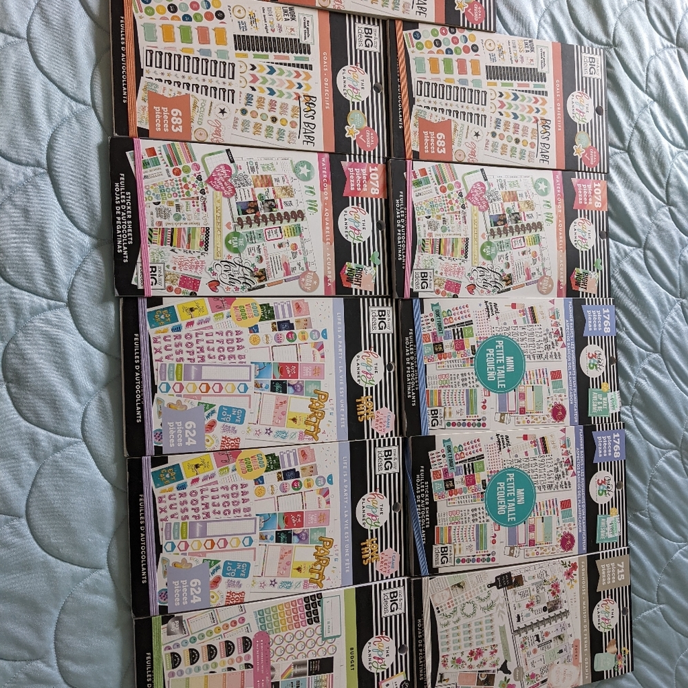 The happy place sticker book bundle